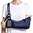 VELPEAU Arm Sling Shoulder Immobilizer for Women and Men, fit Left or Right Arm - Rotator Cuff Support Brace -Medical Sling for Shoulder, Clavicle, Elbow Injury (Breathable type, 2X-Large: Bust 47-53)