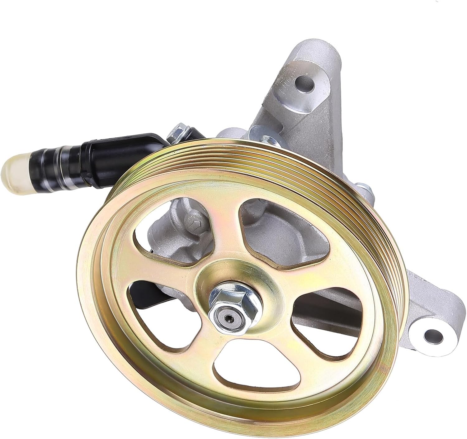21-5441 Power Steering Pump with Pulley Compatible with 2004-2008 Acura TL Type-S 3.2L 3.5L, Compatible with 2005-2008 Honda Pilot 3.5L Steering Assist Pump Power Steering Pulley 56110RDAA01