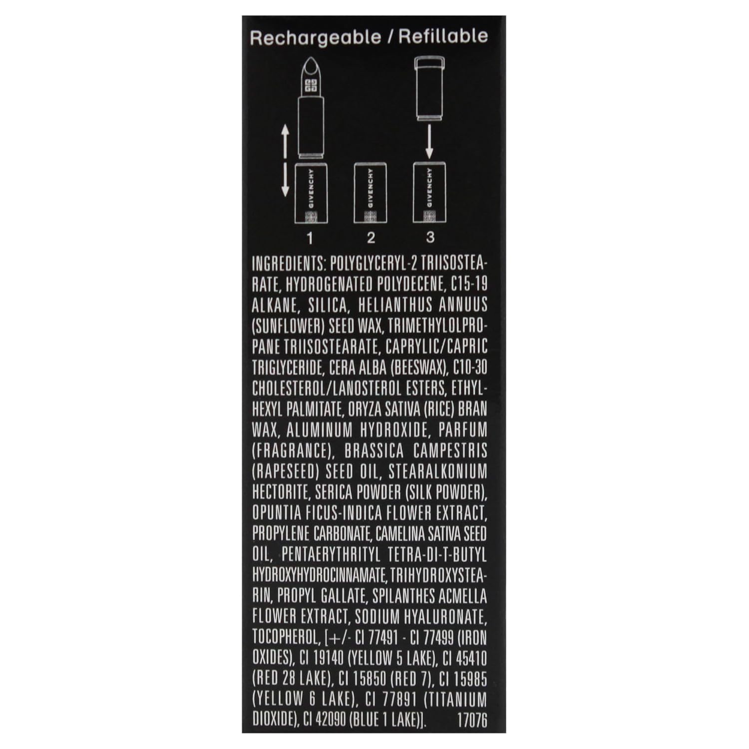 Le Rouge Interdit Intense Silk Lipstick - 338 Rouge Vigne by Givenchy for Women - 0.11 oz Lipstick (Refillable) - Image 2