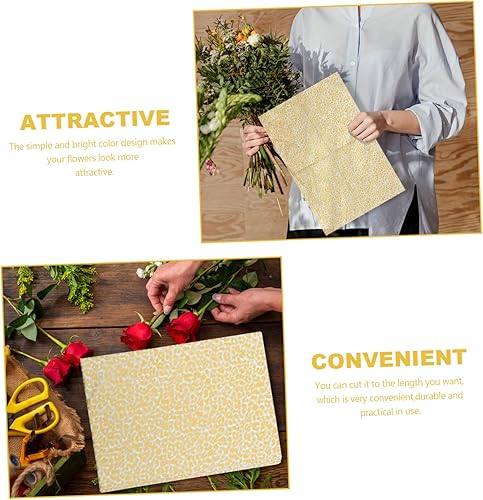 Miniatura 3 de SHERCHPRY 20 hojas de embalaje floral para envolver ramos y proyectos de manualidades para bodas, cumpleaños y ocasiones especiales