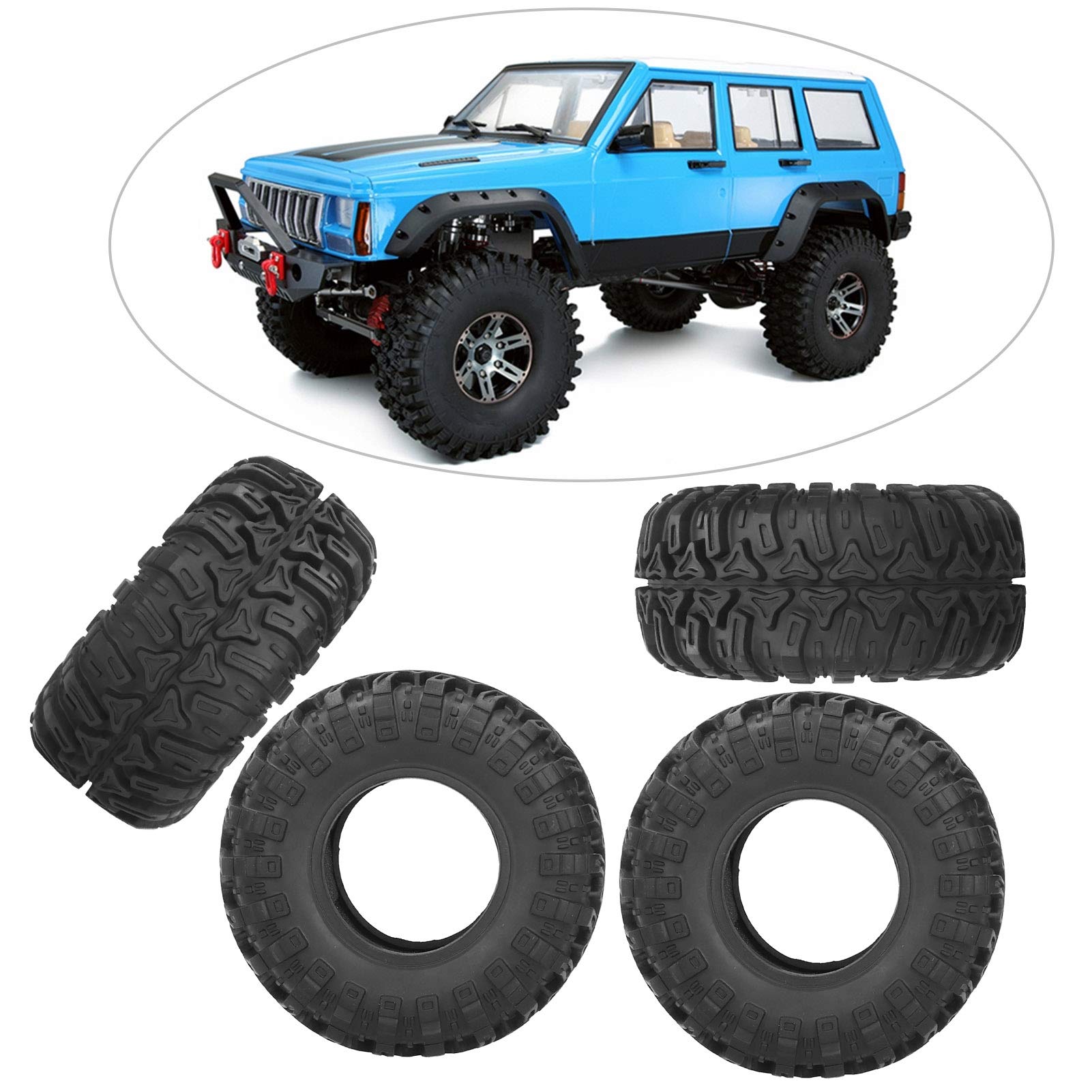 Pneumatici per Auto RC per Wltoys 284131 K969 K989 P929 per Mini-Z -Q