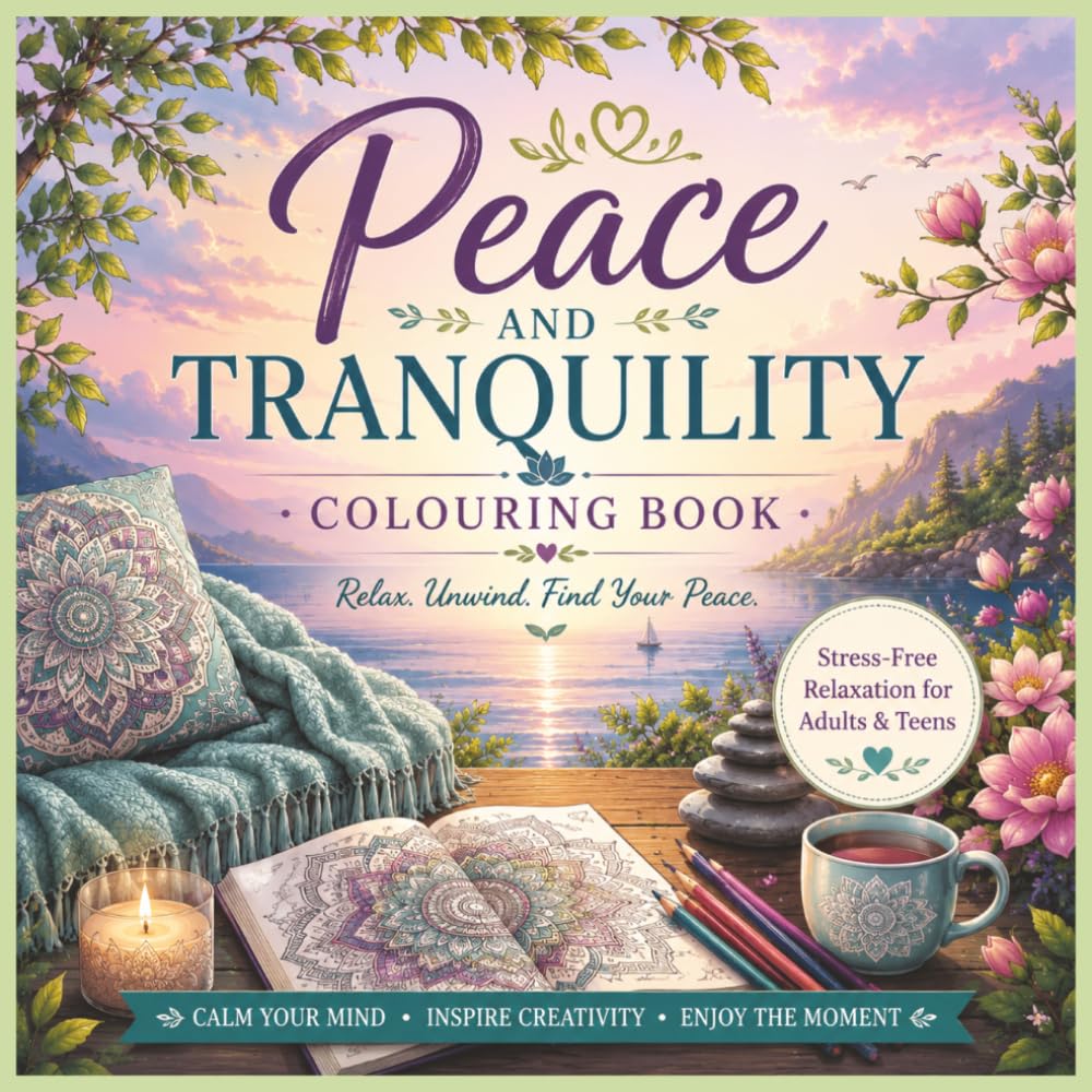 Coloring Book for Adults and Teens: Coloring Book for Adults and Teens | Stress-Free and Relaxing Activity for Adults and Teens | 8.5 x 8.5 inch | Large, Simple Designs
