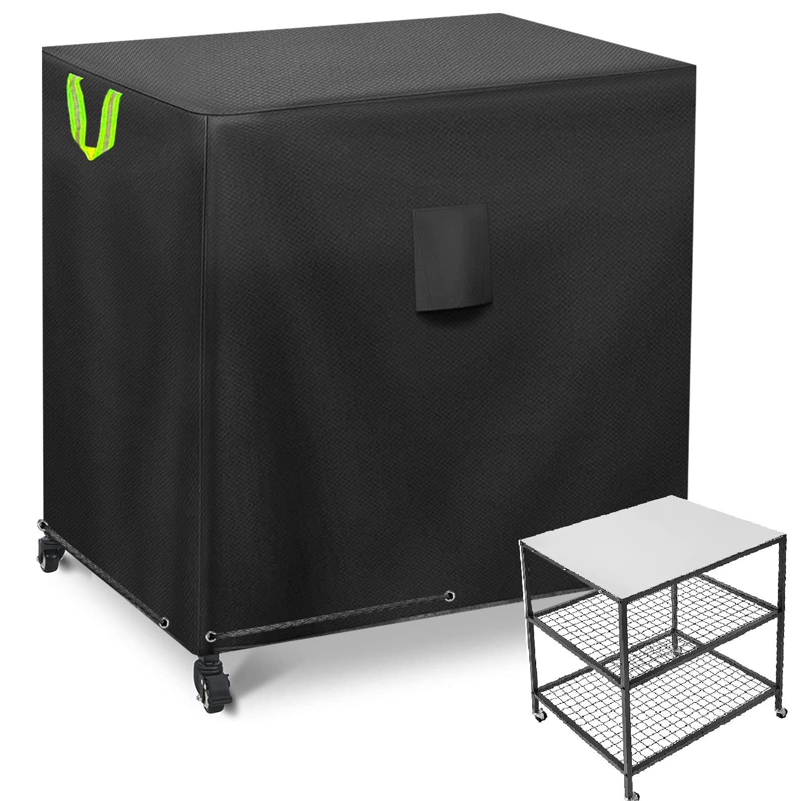 Outdoor Pizza Oven Table Cover for Ooni Medium Table, Outdoor Prep Grilling Table Covers, Pizza Oven Stand Modular Table Cover,Waterproof, windproof and UV resistant (82*61*91cm)