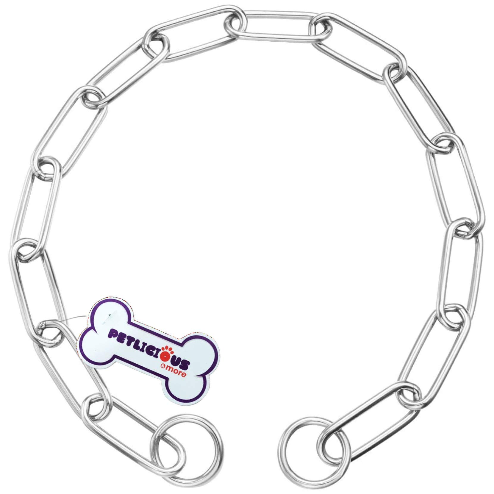 Petlicious & More Herm Sprenger Chrome Plated Fur Saver Dog 24 Inch Choke Chain Dog Collar (Size 24 Inch, Thick 4.5mm) (B08FRNWPXP) Amazon Price History, Amazon Price Tracker