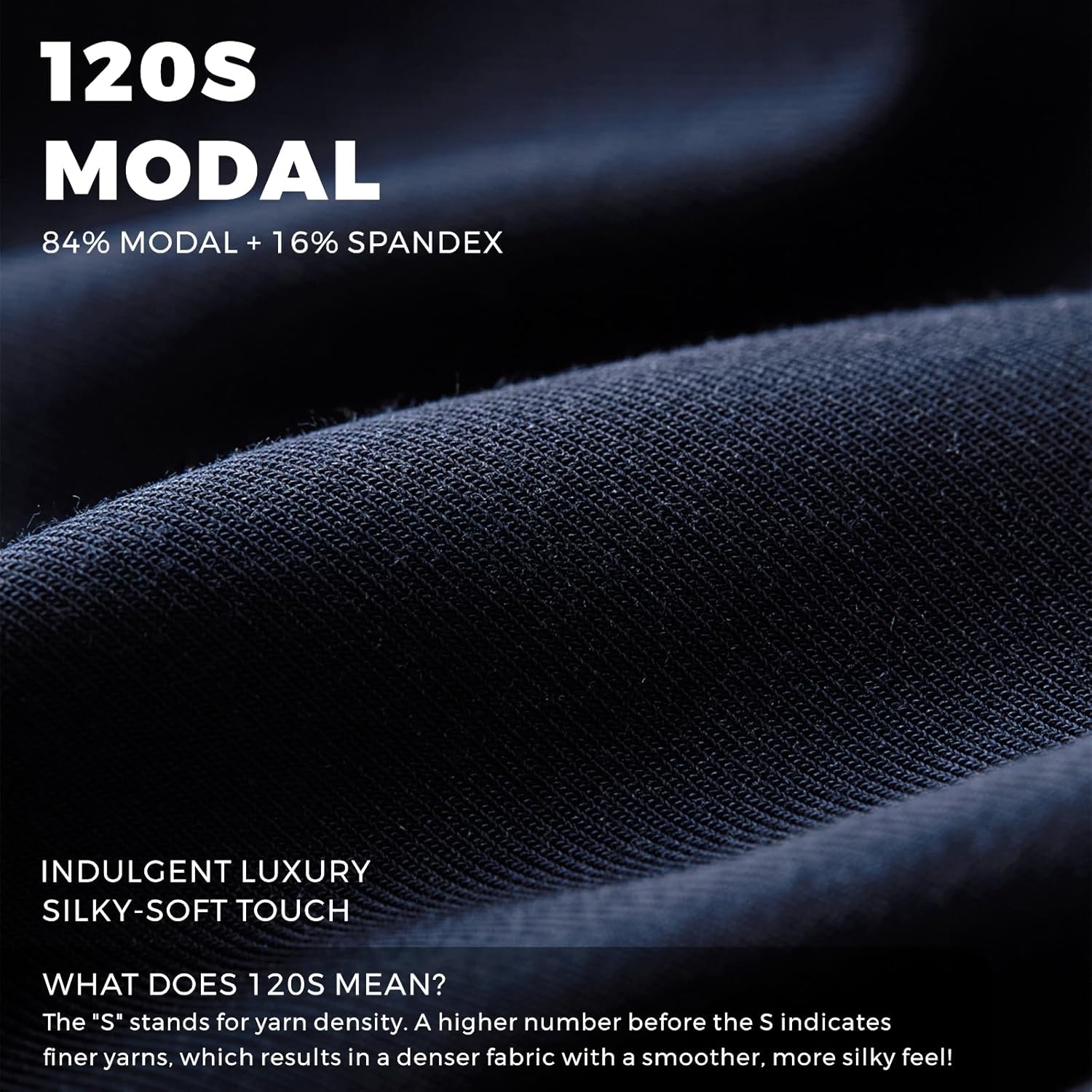 ELEPHANT&RABBIT Men's 120S Micro-Modal Underwear 2-Pack - Luxury Silky Boxer Briefs - Image 4