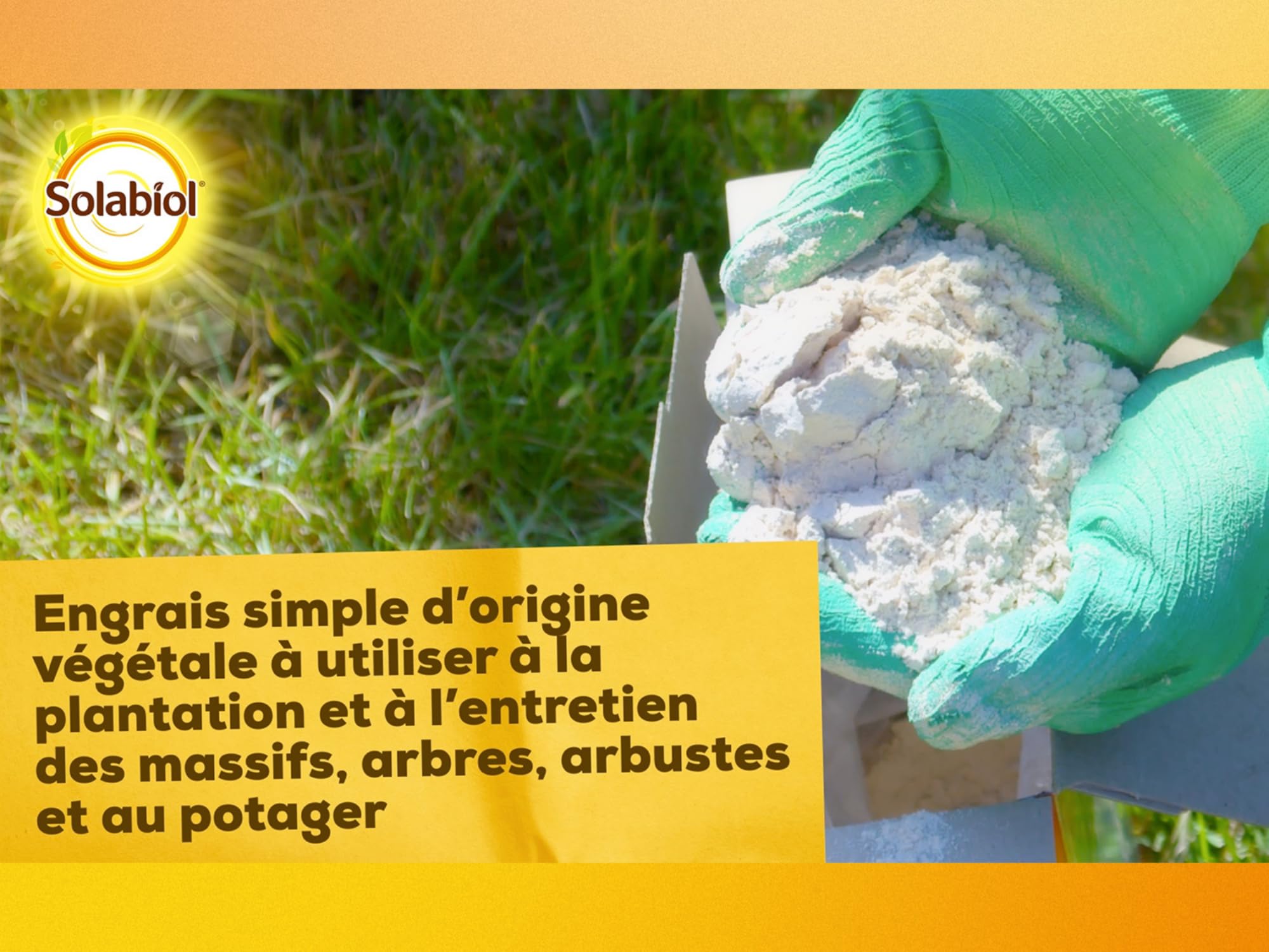 Solabiol Engrais Potasse - 1,5Kg - Jusqu'à 30m² - Améliore La Fructification - Facile A Épandre - pour Toutes Les Cultures - Utilisable en Agriculture Biologique SOPAS15G10N
