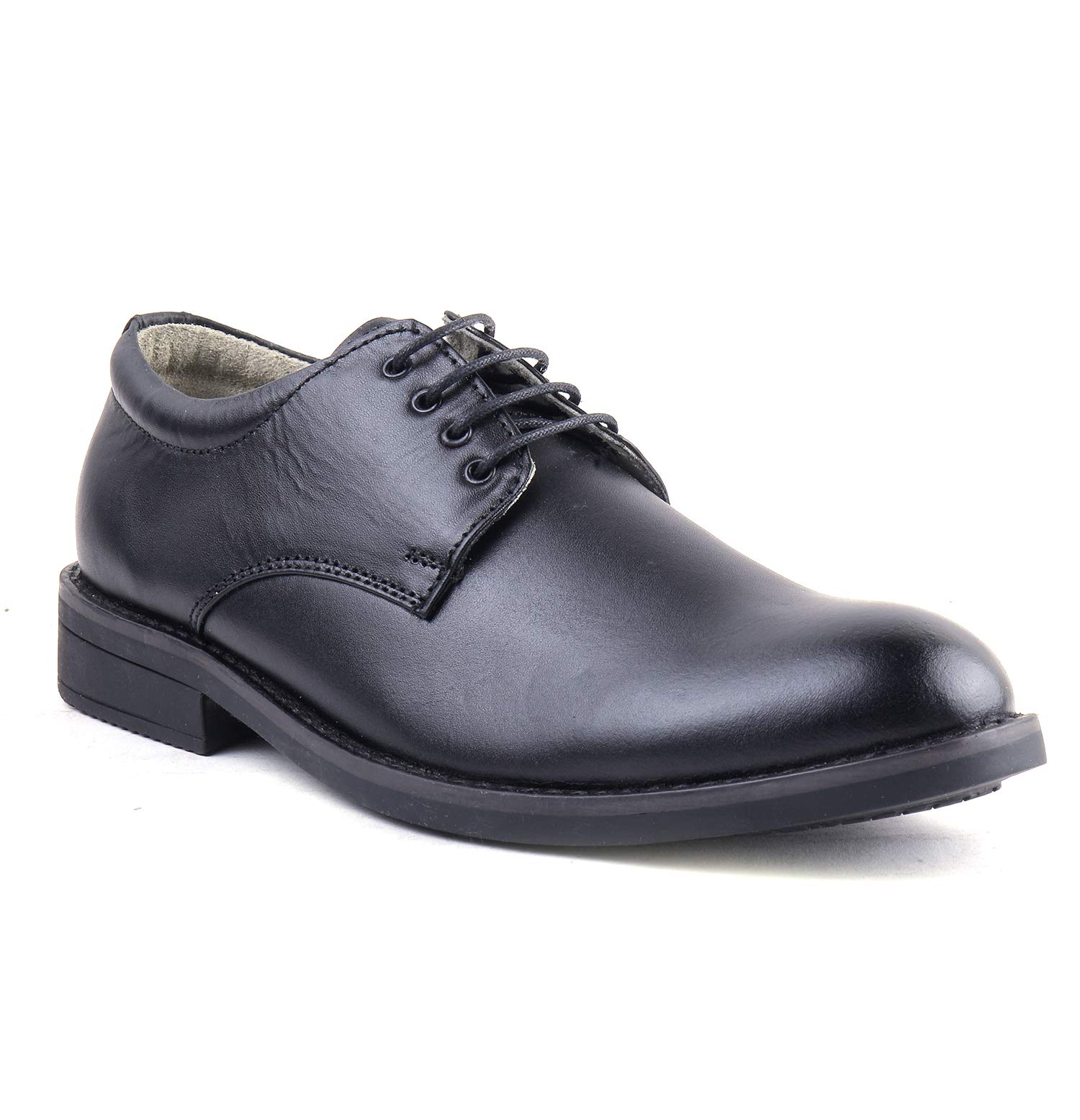 Formal Lace UP Man's & Boys Leather Black Shoe
