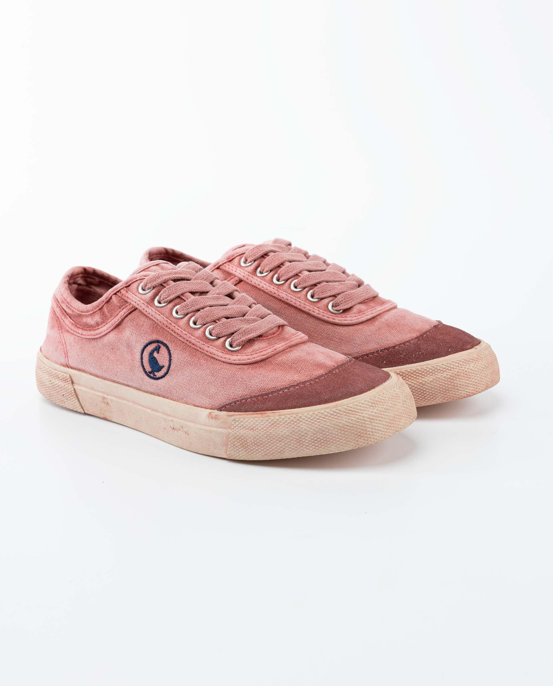 El Ganso Zapatilla Squash Washed Canvas Rojo
