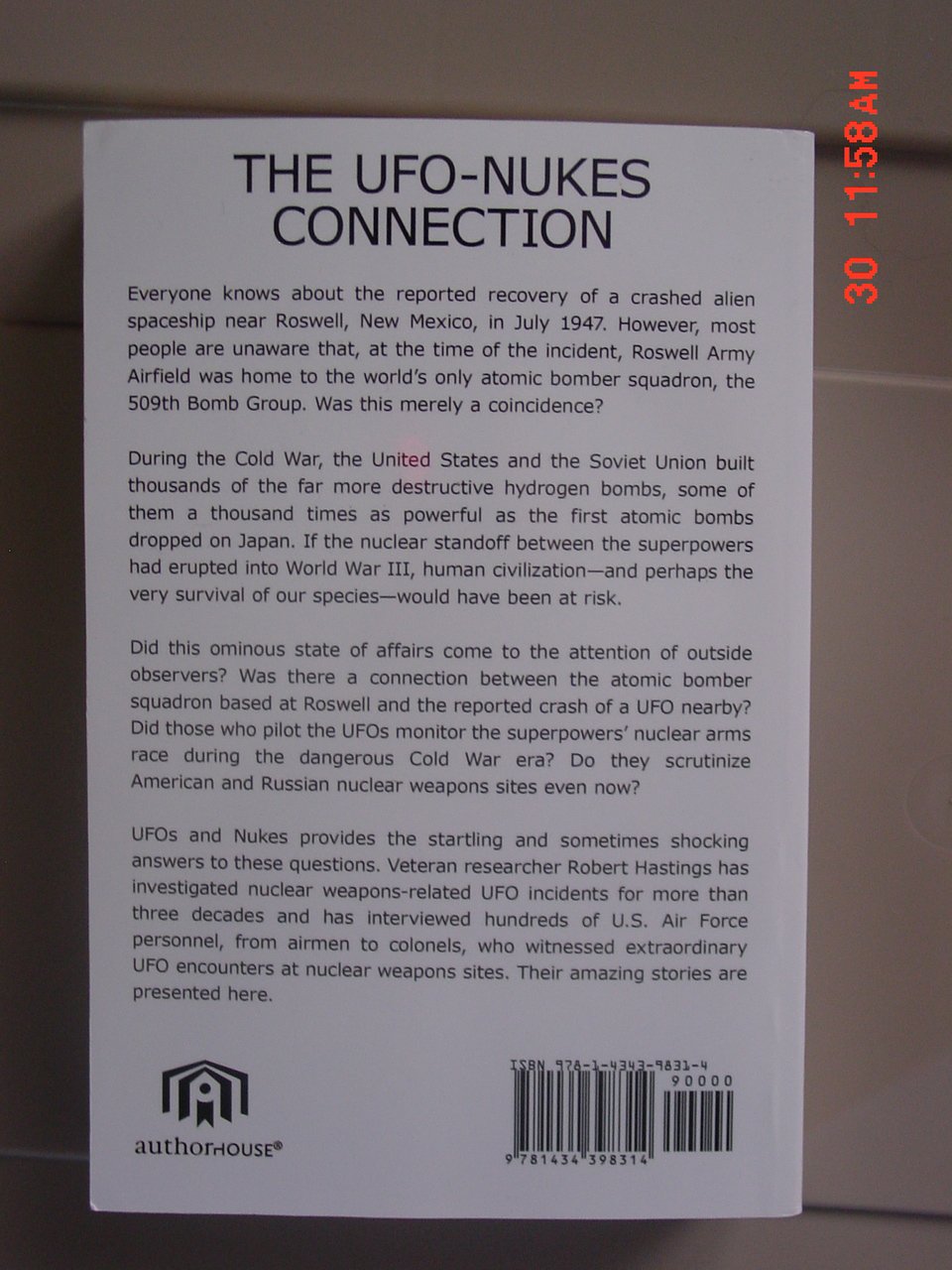 UFOs and Nukes Extraordinary Encounters at Nuclear Weapons Sites Paperback – January 1, 2008
