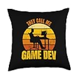 Game Developer Game Programmer Game Development Throw Pillow
