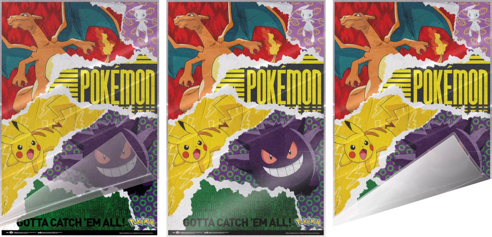 Amazon.com: Pokemon - Manga Anime TV Show Gaming Poster (Gotta