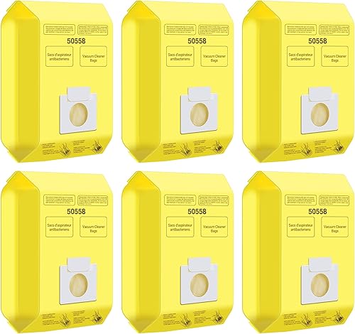 Miniatura 9 de Paquete de 12 bolsas para aspiradora Kenmore tipo C/Q 5055 50555 50557 50558 y Pana·sonic tipo C-5 C-18, serie 200, serie 400, serie 600, serie 700,