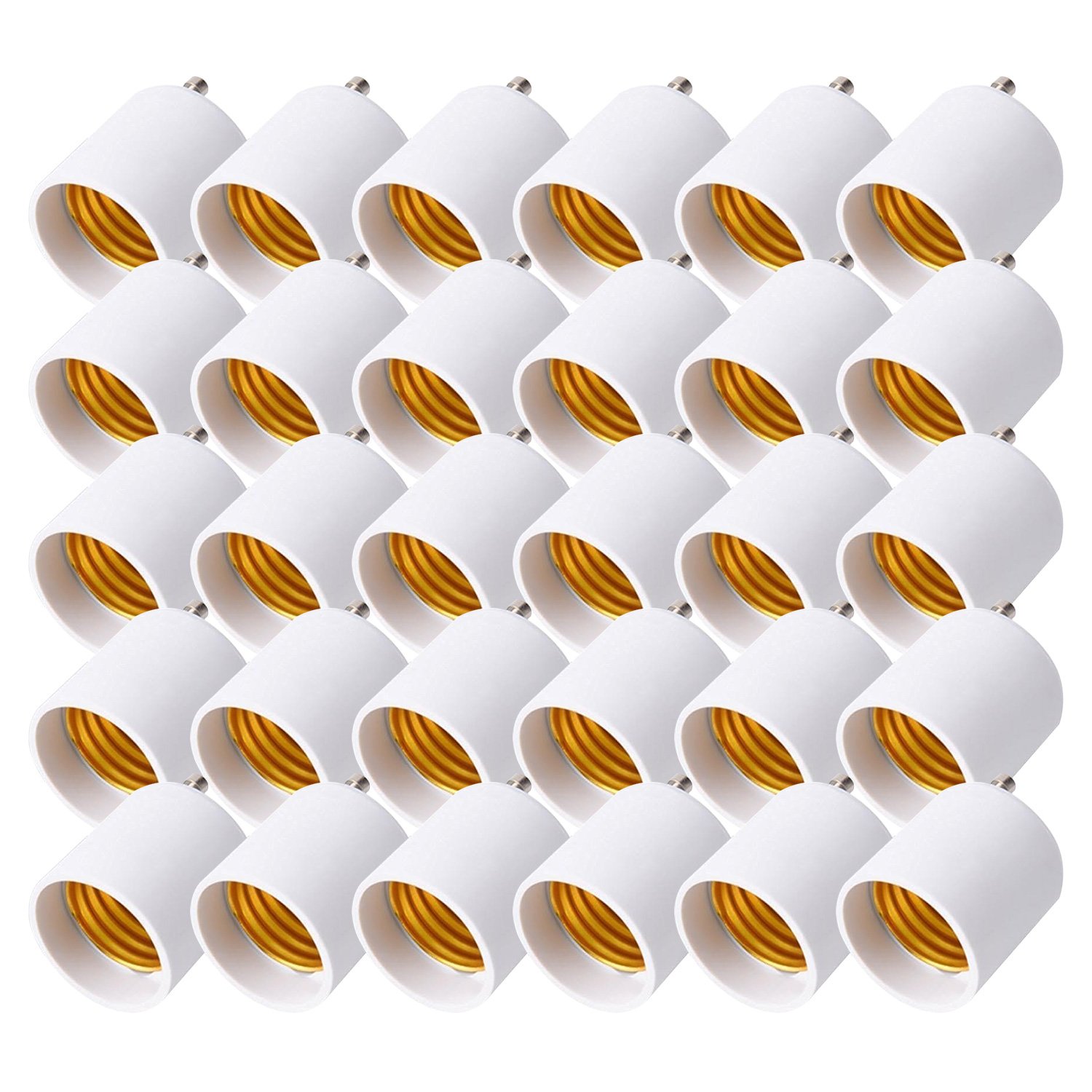 GU24 to E26/E27 Adapter - 4 Pack -12 GU24 to E26/E27 Adapter - 4 Pack -12