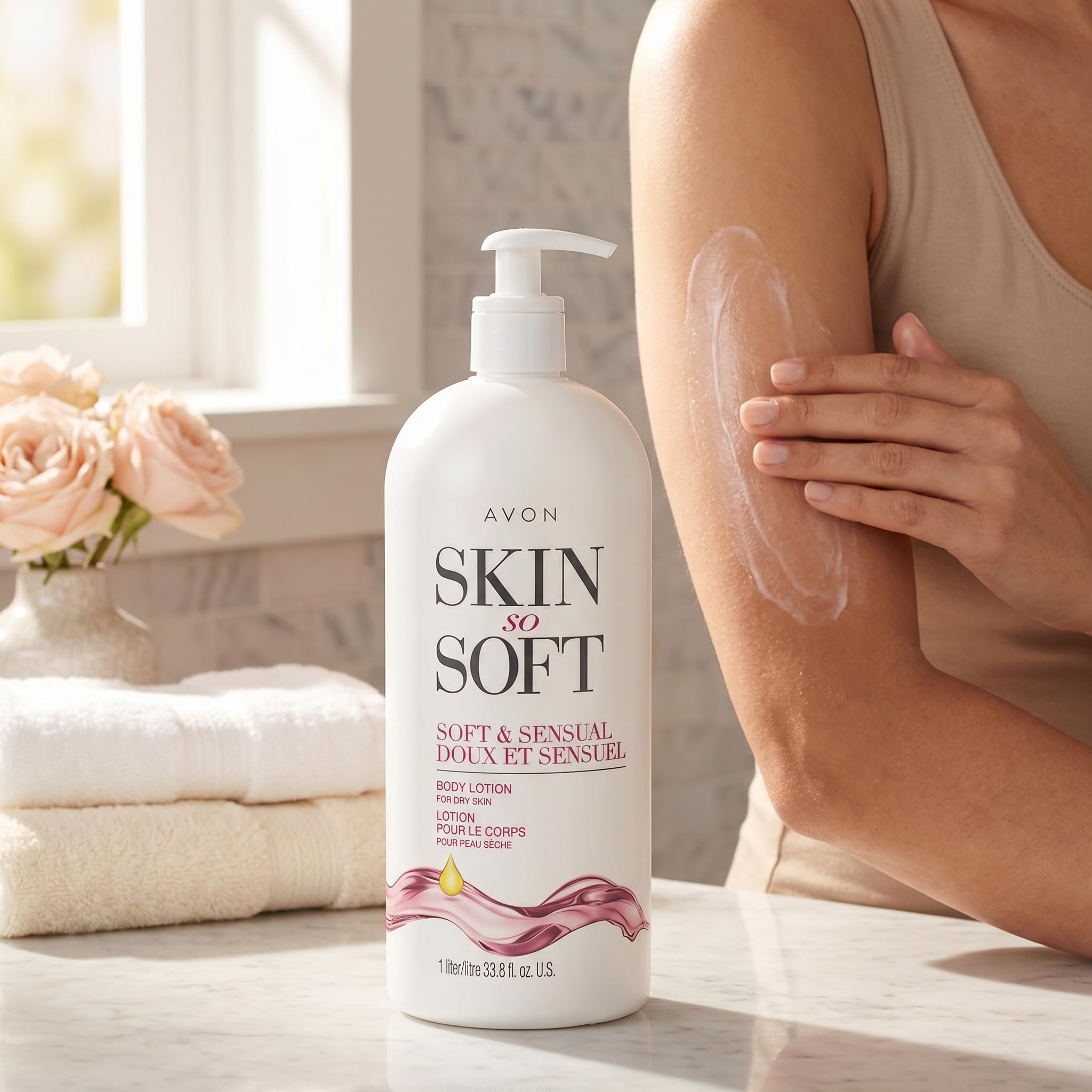 avon skin so soft glutathione hand and body lotion Soft & Sensual - 33.8 oz Péptido de cobre GHK-CU,