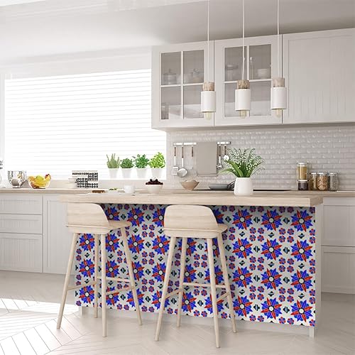 Miniatura 8 de Backsplash despegar y pegar Set de adhesivos de azulejos 24piezas auténticos azulejos adhesivos cocina y baño adhesivos de vinilo de pared fácil de