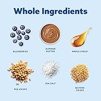 Vista 7 de Mezcla Puff - Barras de proteínas crujientes, sin gluten y veganas, 0.35 onzas de proteína, alternativa para golosinas de arroz crujiente, barras
