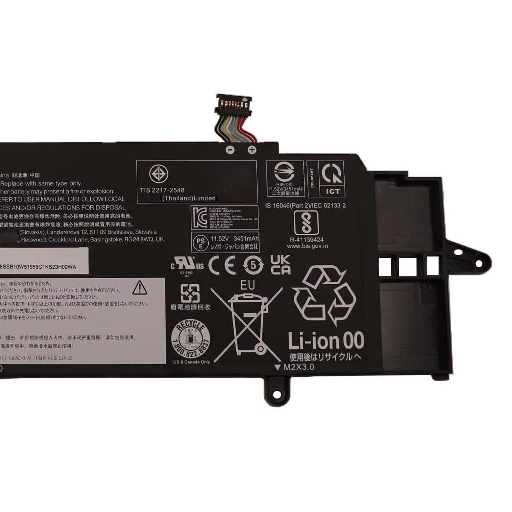 Amazon.com: FCZFCZ L20C3P72 Replacement for Lenovo ThinkPad X13