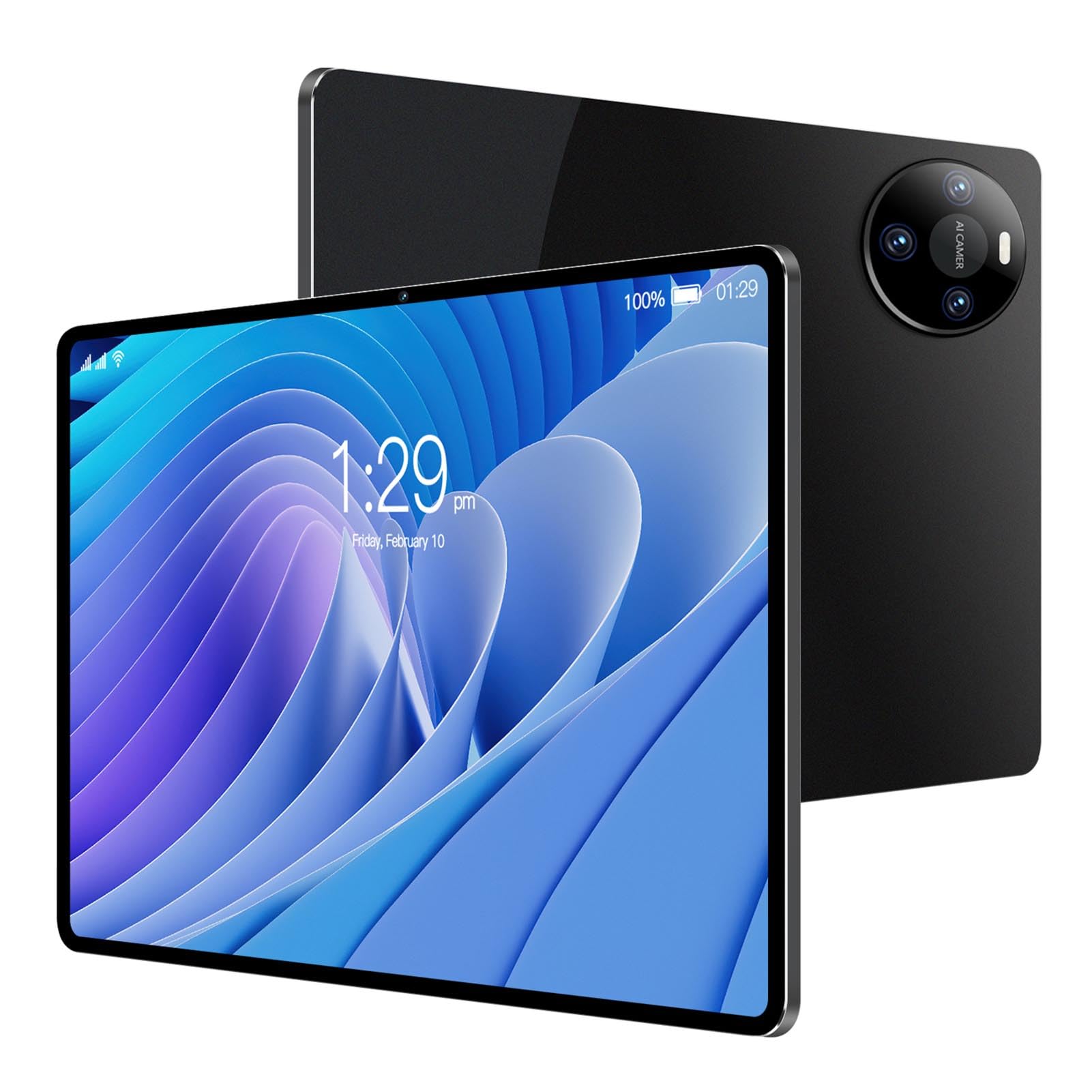 Domary Tablet Tablet PC WiFi 10 Pollici 8 GB 256 GB Snapdragon 870 14 5G WiFi BT 5.0 8000 MAh con Schermo 1960 X 1200 Doppia Fotocamera per Riunioni in Ufficio a Casa (Unione Europea)