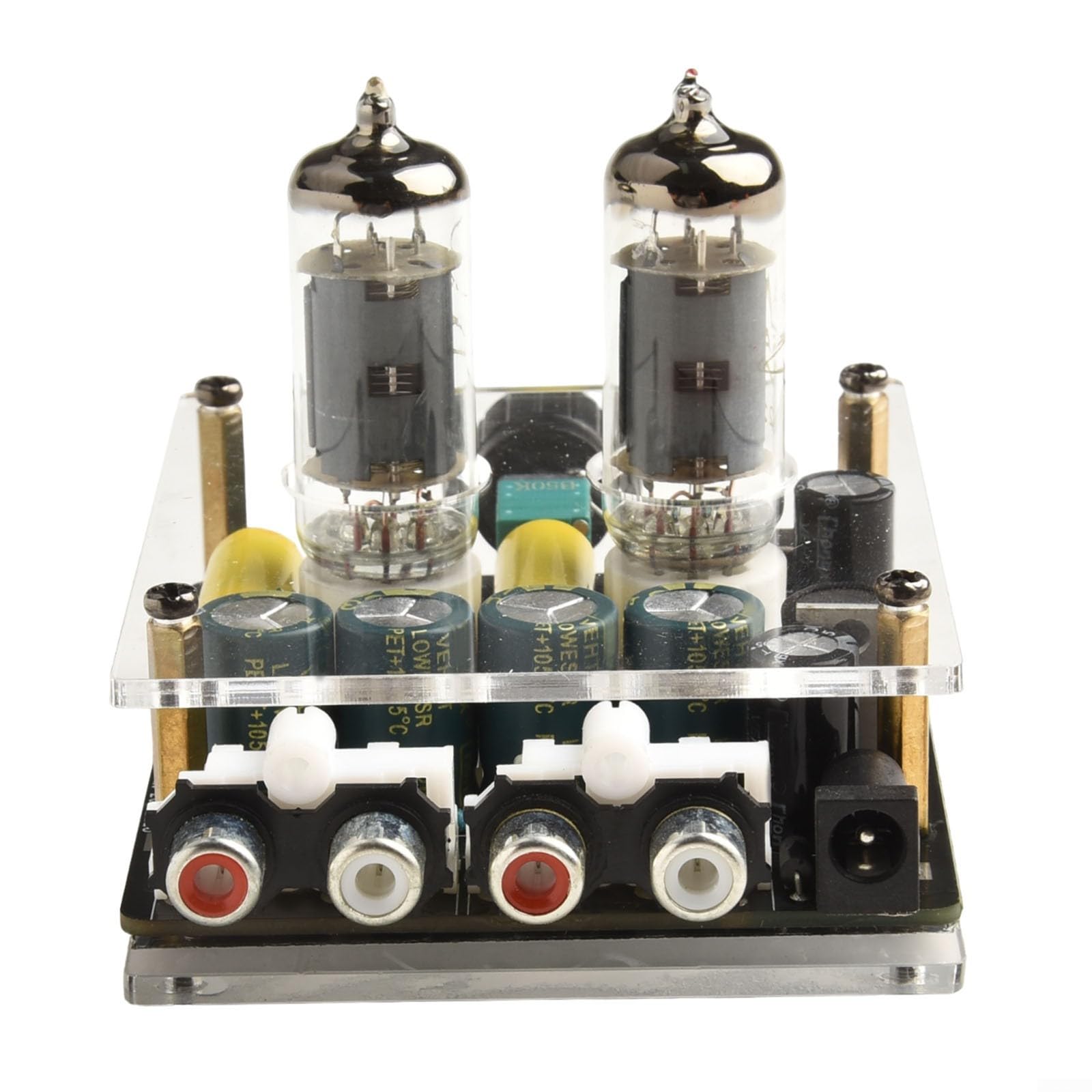 Preamplificatore HiFi Tube 6A2 Home Theater equalizzatore preamplificazione guadagno tensione jack alimentazione 3,5/5,5 * 2,1 mm