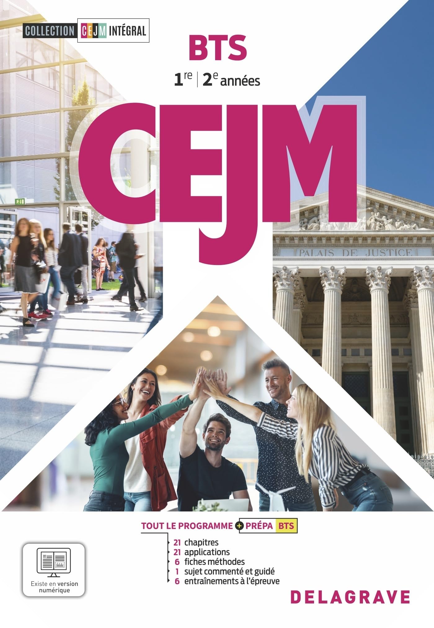 Culture économique, juridique et managériale (CEJM) 1re et 2e années BTS (2026) - Pochette élève