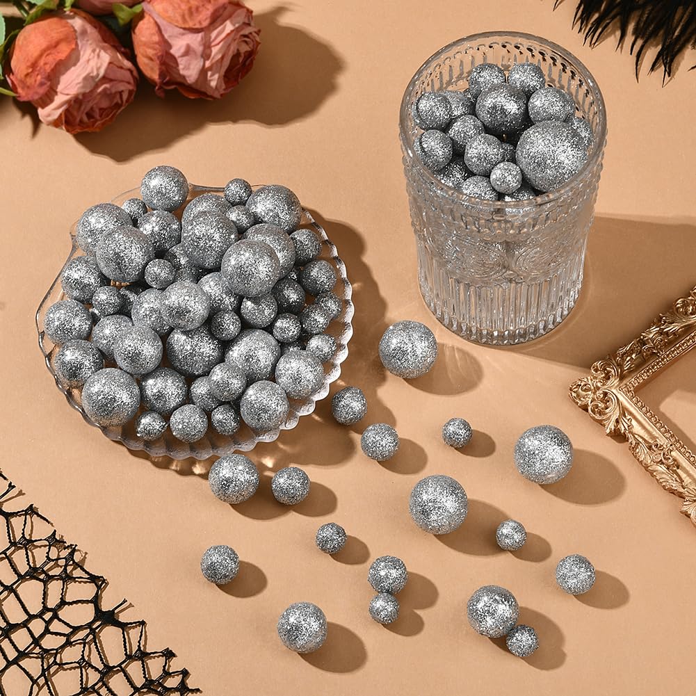 Optez Pour Des Boules Argentées Dans Votre Décoration - Taille 10 Cm De Diamètre
