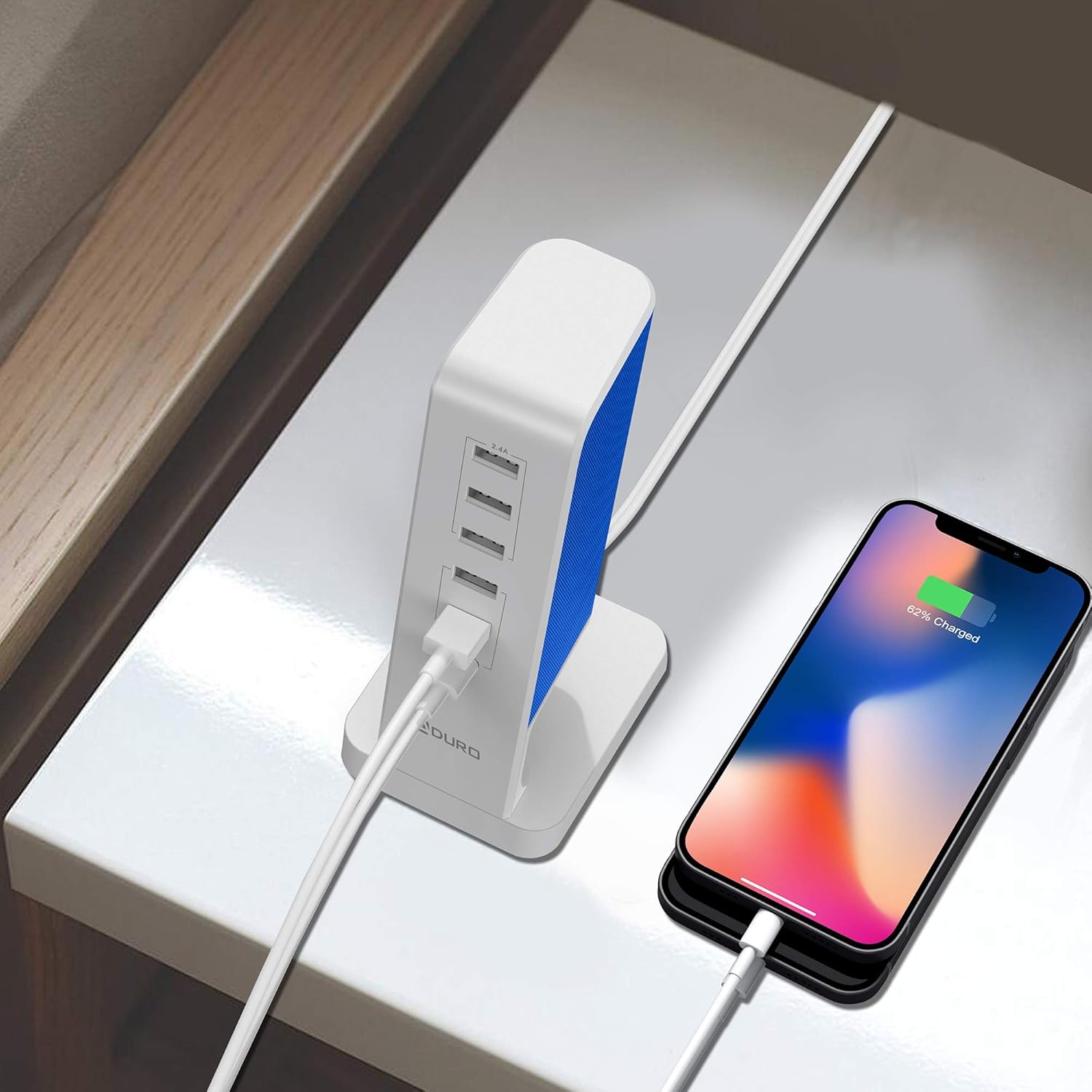 Buy Aduro USB Charging Station for Multiple Devices [PowerUp Flair