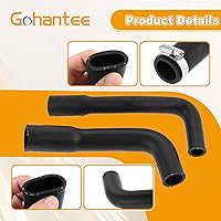 Vista 5 de gohantee Kit de manguera de llenado de combustible y manguera de ventilación compatible con Jeep Wrangler YJ 1987-1995 tanque de plástico de 20