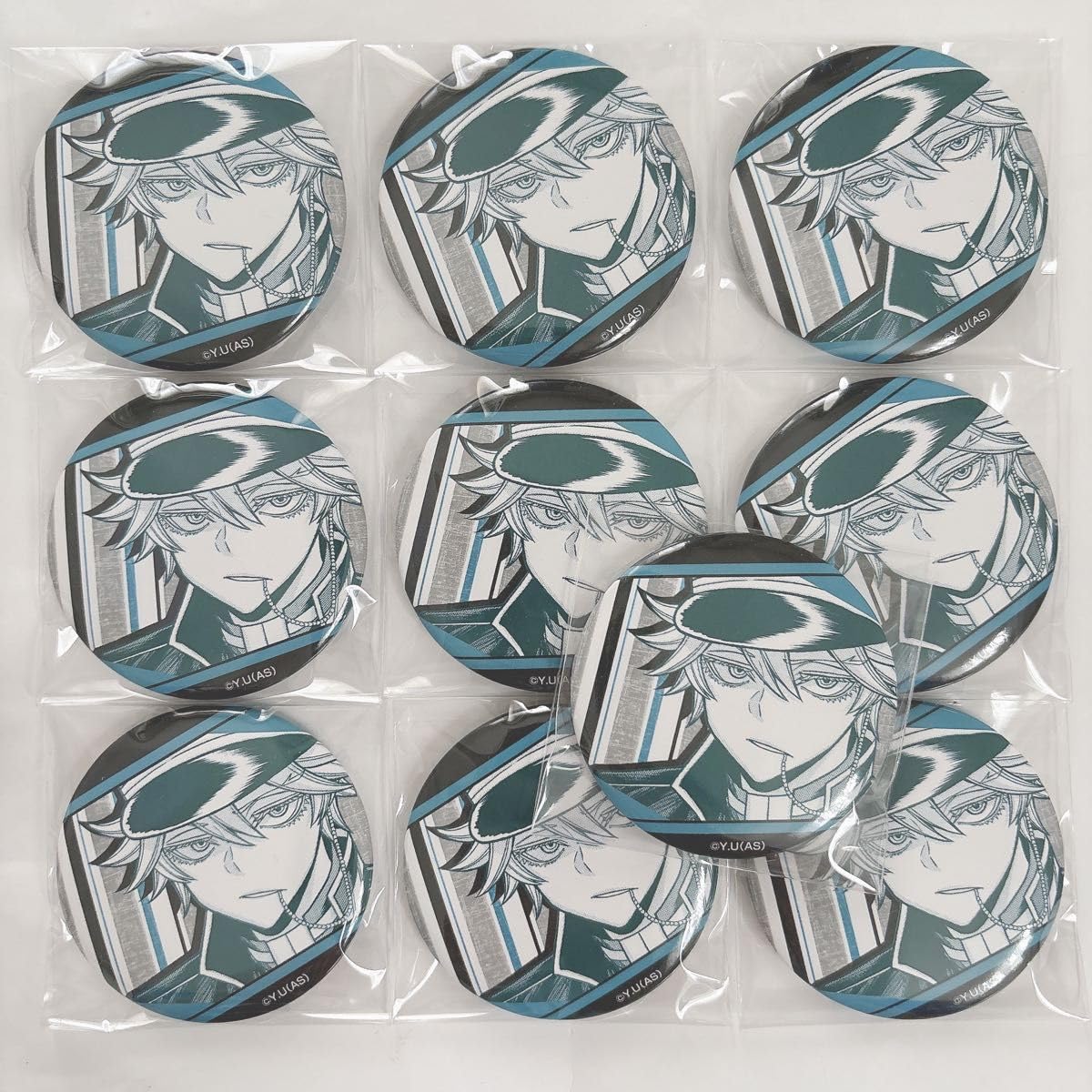 桃源暗鬼　缶バッジ　等々力颯 桃源暗鬼 premium shop グリッター缶バッジ 等々力颯 プレショ