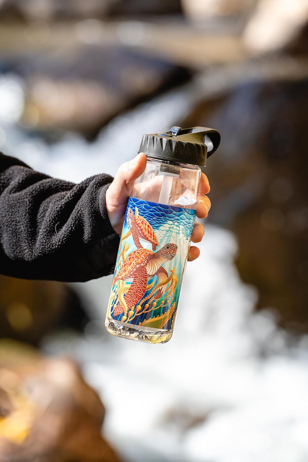 Epic Water Filters Nalgene OG Kids Water Bottle with Filter, NSF Certified USA Made Filter, USA Made Bottle, BPA Free, Removes 99.99% Tap Water Contaminants, For School, Travel, Sports