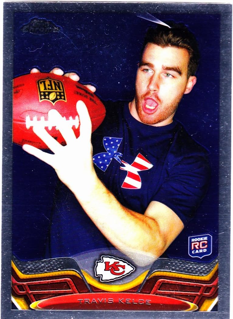 2013 TOPPS CHROME TRAVIS KELCE RC ROOKIE CARD