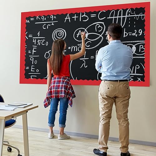 Miniatura 6 de Containlol Bordes de verano de 118 pies para decoración de tablones de anuncios, temática roja, bordes de tablón de anuncios para escuela, pizarra