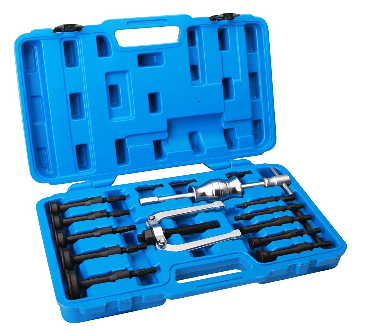 BOOMSTART 16tlg Innenlager Abzieher Set – 5-58 Mm, Mit Gleithammer & Spannzangen