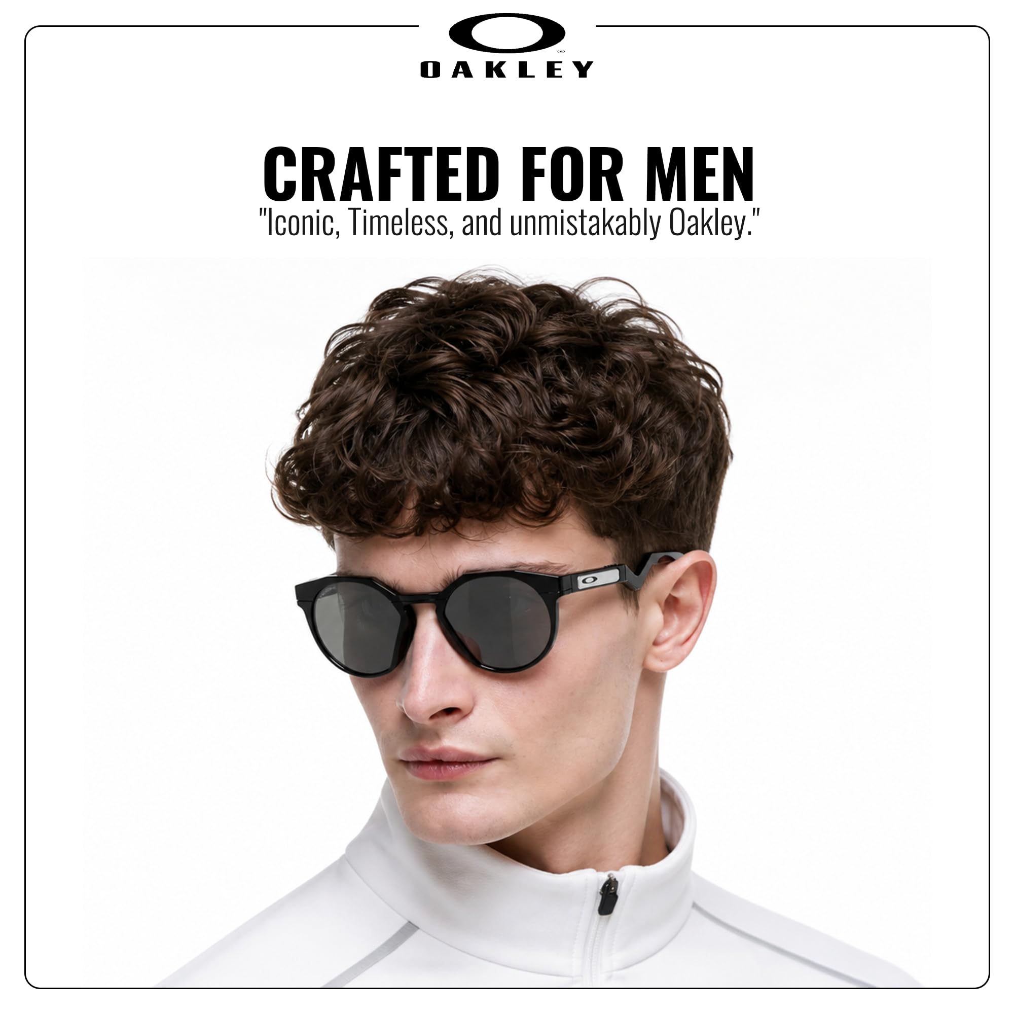 OAKLEY HSTN OO9242 - Gafas de sol redondas con kit oficial de gafas