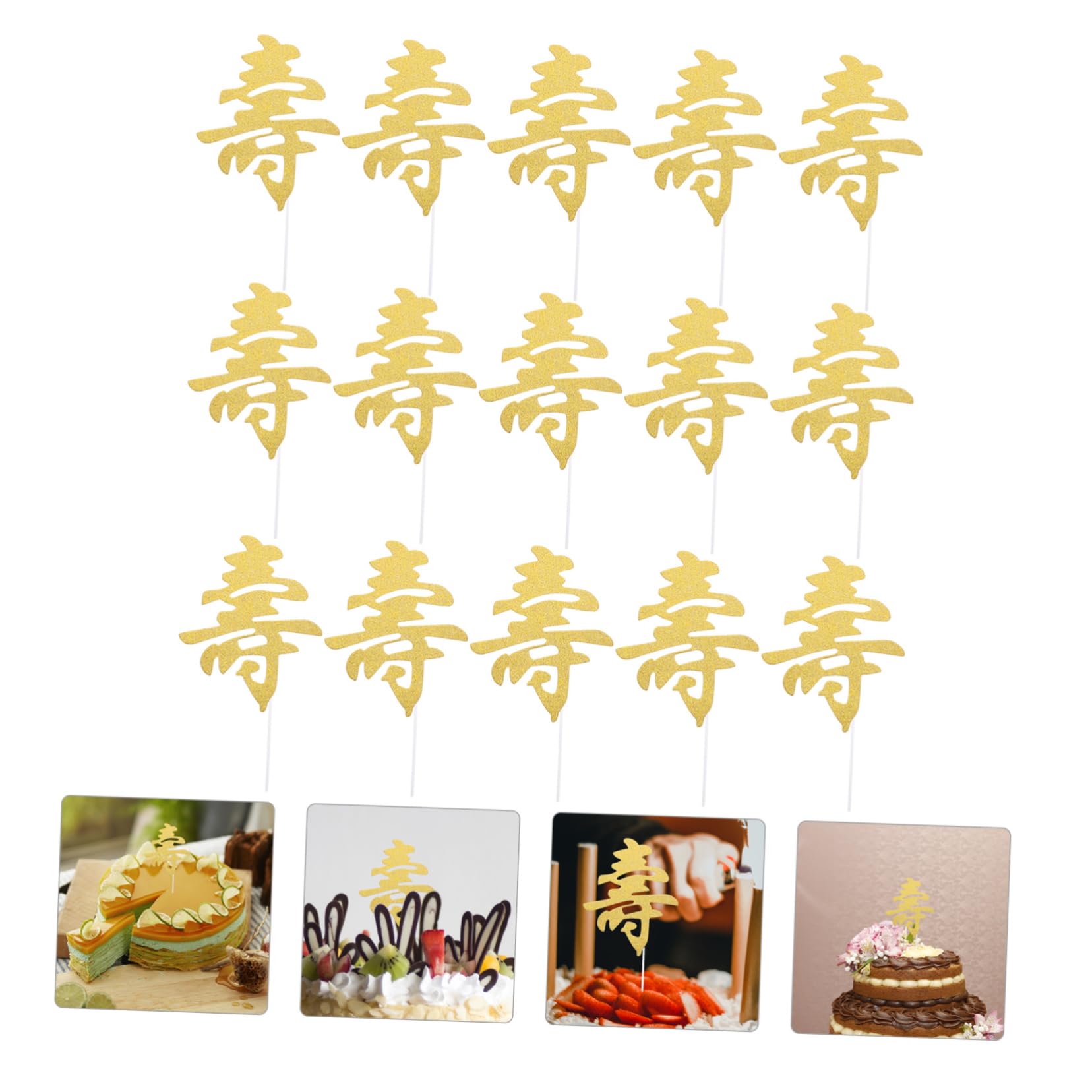150pezzi Toppers per Dolci Carta Decorazioni per Torte di Compleanno Riutilizzabili e Riciclabili per Feste e Eventi Tematici