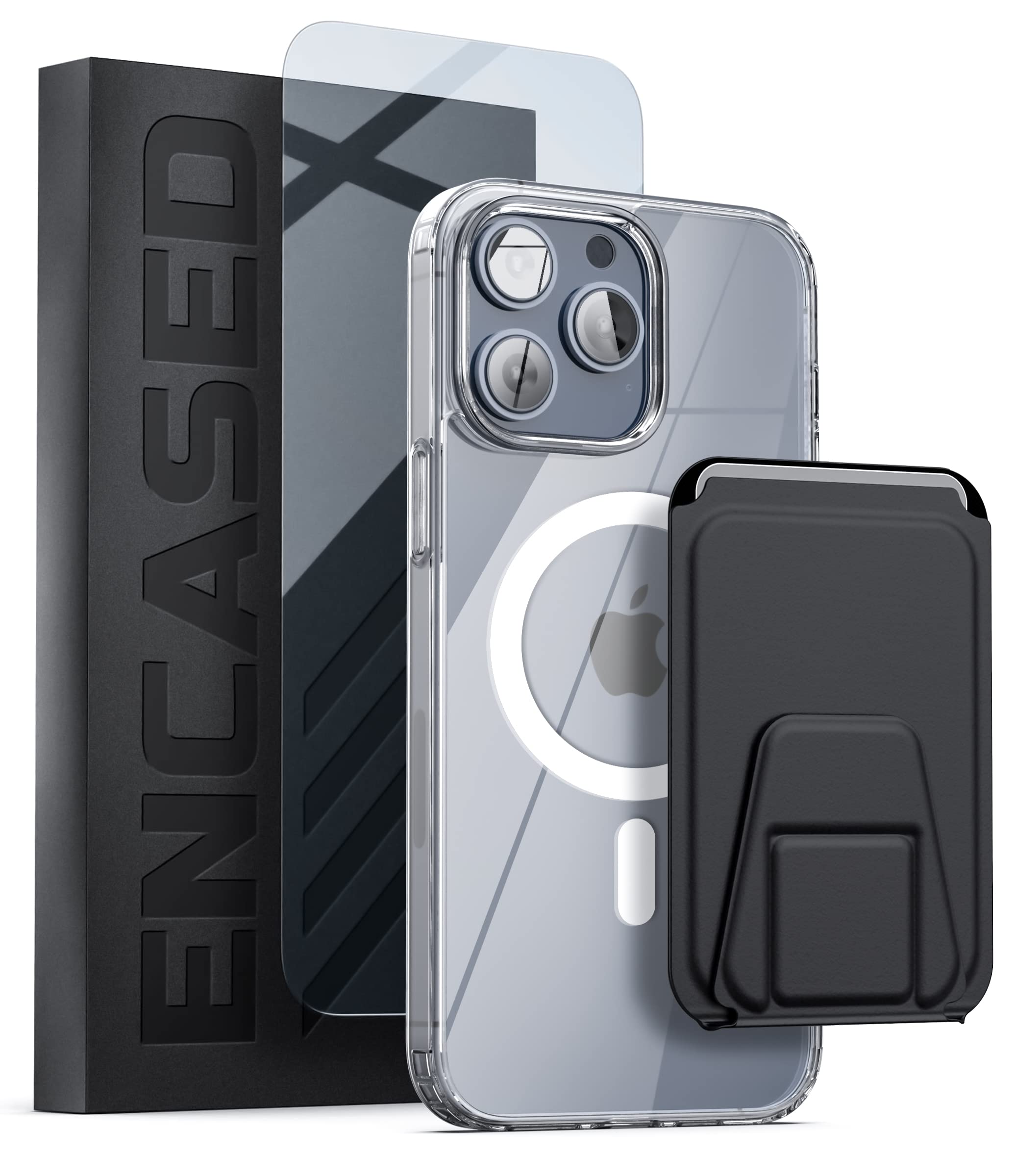 iPhone 14 Pro Max 256GB SIMフリー ケース等おまけ多数 Amazon.com: ENCASED iPhone 14 Pro Max Clear Case with Card Holder