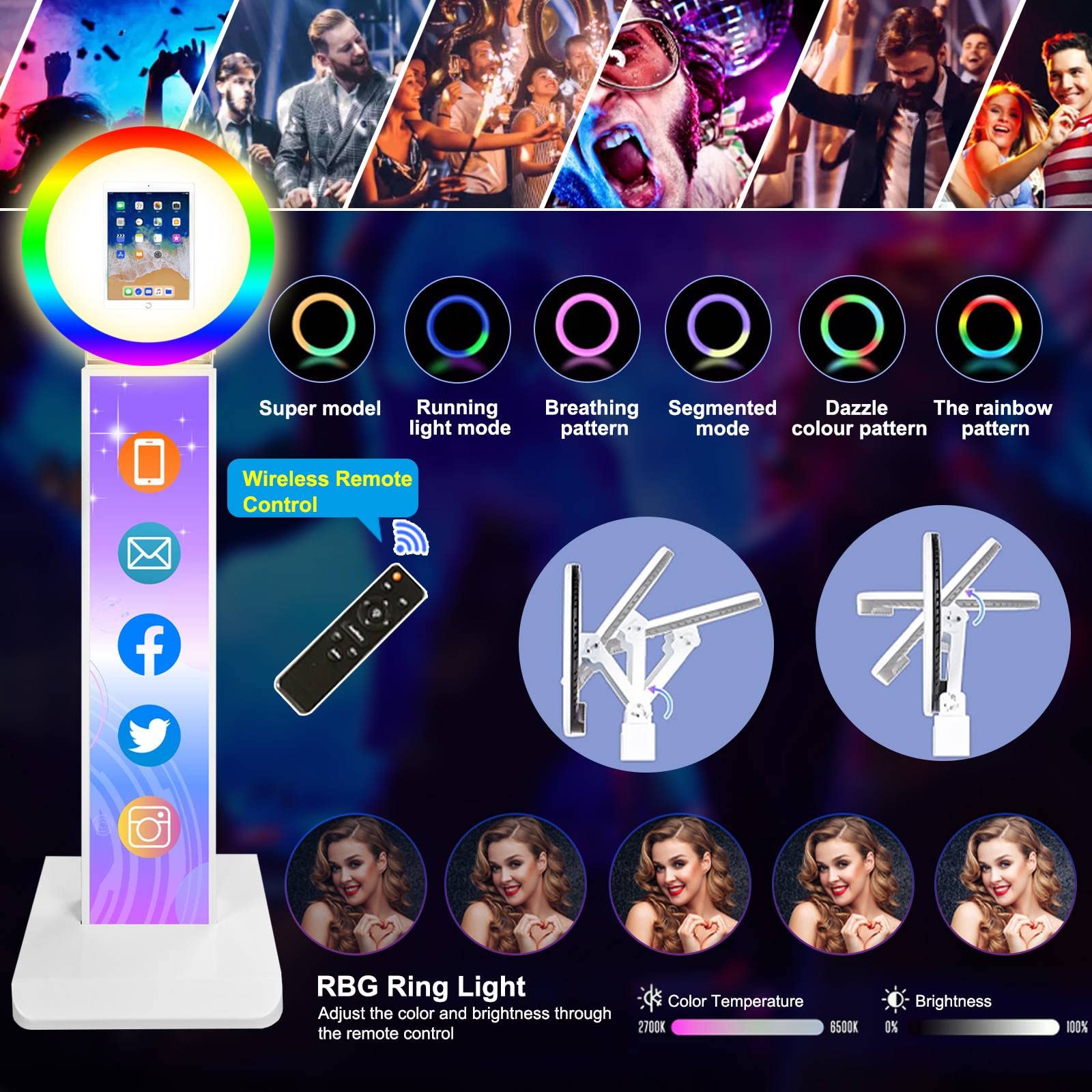 Photo Booth For IPad 10.2 10.9'' 11'' 12.9'' Shell Bhutan