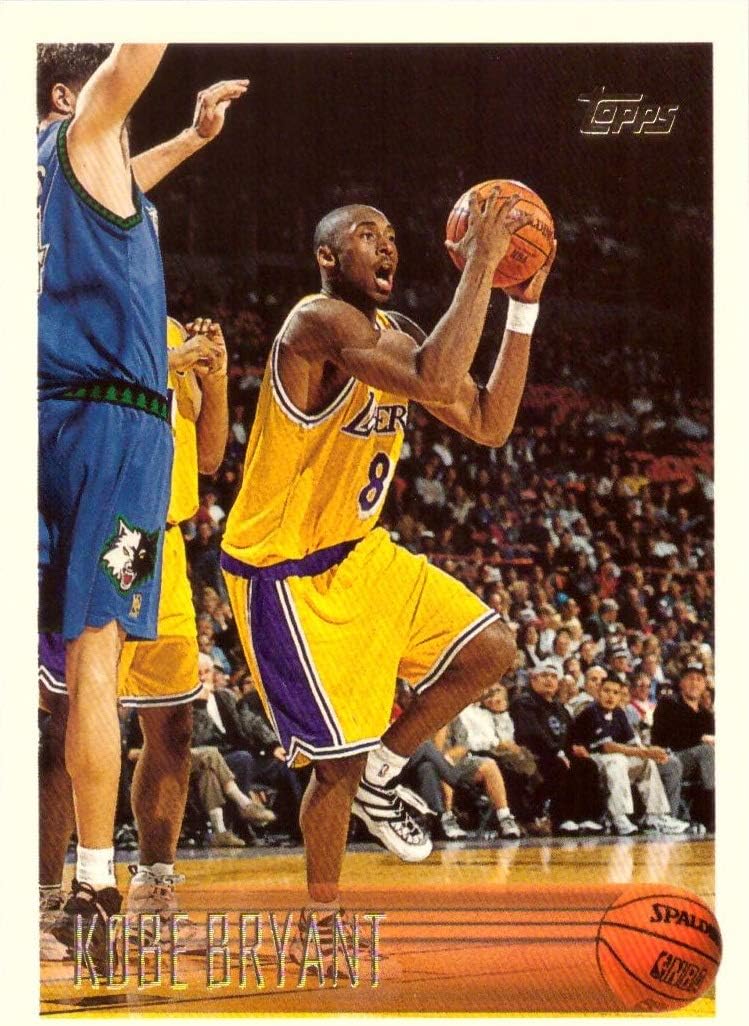 1996-97 Topps Basketball #138 Kobe Bryant Rookie Card