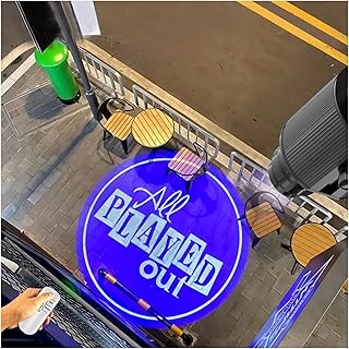 Custom Logo GOBO Projector for Business Outdoor Lights Custom Logo Waterproof Ip67 Led Lens Indoor for Bar Company Store Wedding Event Stage Advertising Restaurant 40W