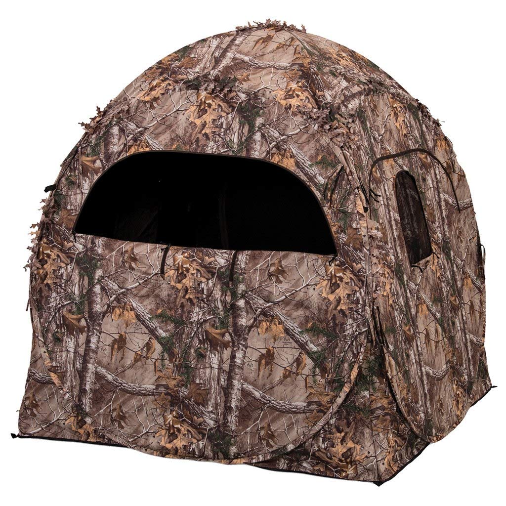 Ameristep Doghouse Ground Blind Two Man Hunting Blind In Mossy