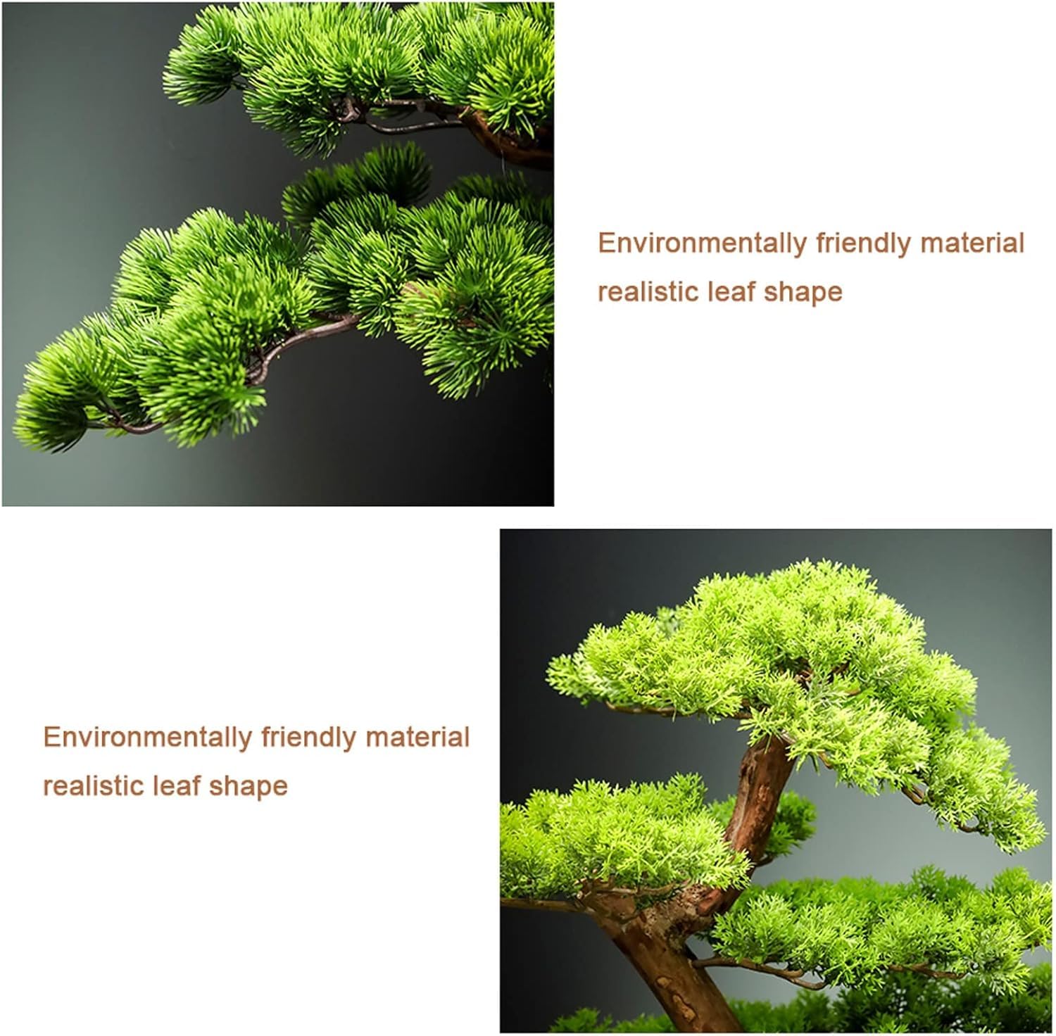 Amazon｜WJW 人工盆栽 盆栽 松 大型屋内人工植物 フェイク盆栽