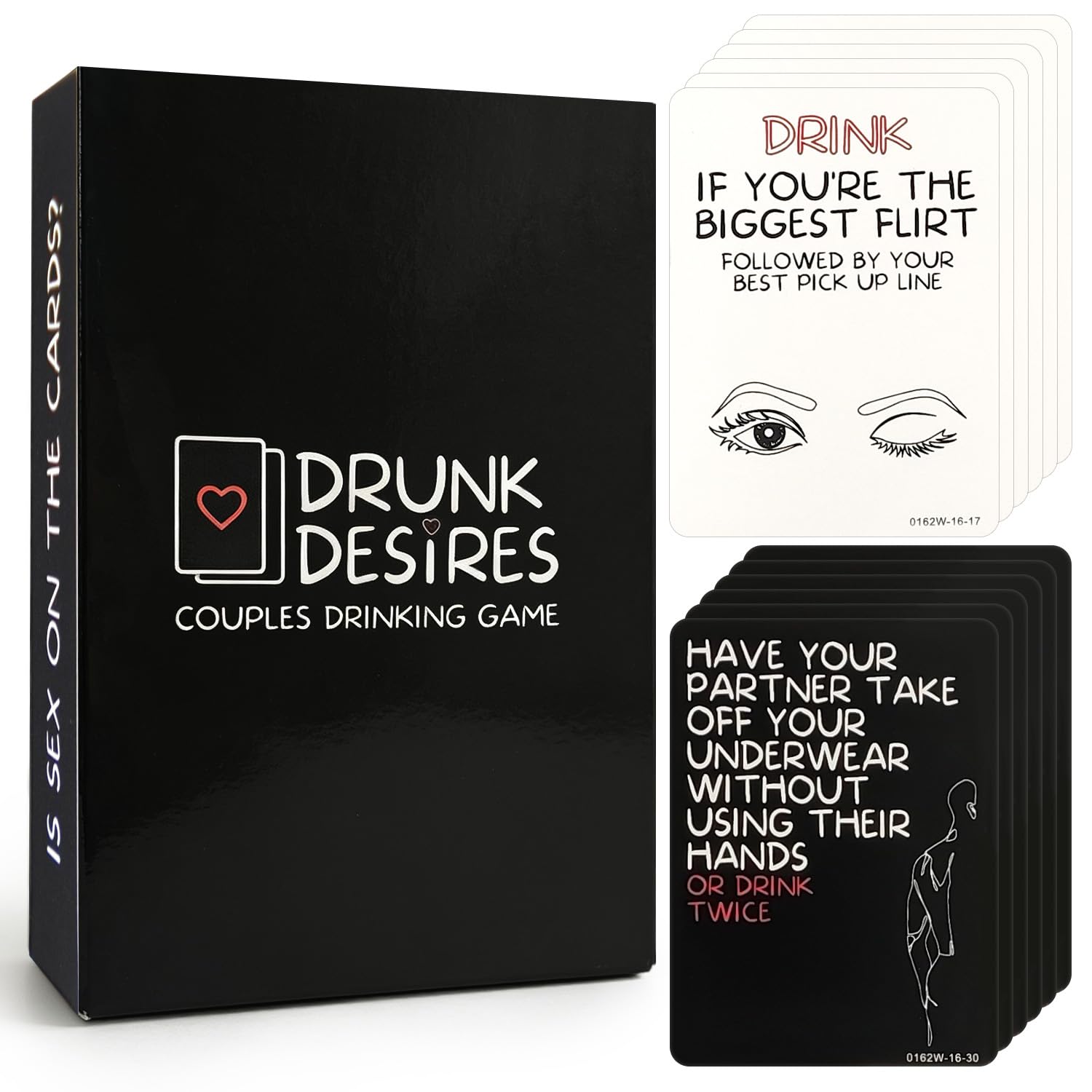 WADUBI Couples Card Game, 50 Cards Fun and Romantic Cards for Strengthening Connection, Suitable for Date Night Activities, Couples Games for Him and Her, Valentines