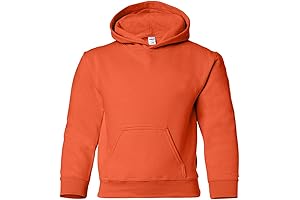 Youth Hoodie Comes In Bold Orange