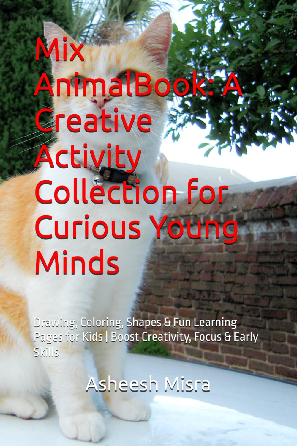 Mix AnimalBook: A Creative Activity Collection for Curious Young Minds: Drawing, Coloring, Shapes & Fun Learning Pages for Kids | Boost Creativity, Focus & Early Skills