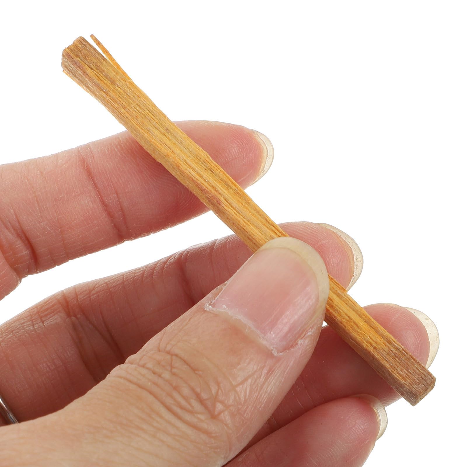 Varillas Relajante, 1 y Bolsa Respiración Aroma Refrescante de Incienso de Sándalo Aromaterapia de Tiras de Madera para Casera para Meditación y Hogar