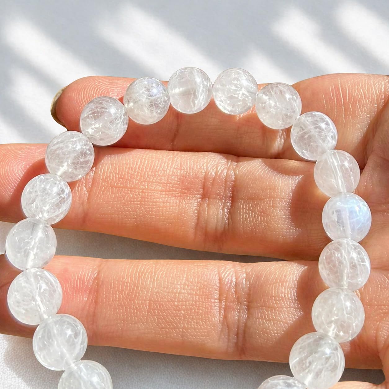 Genérico Pulsera Piedra de Luna Natural – Intuición & Armonía Interior | Joyería Hecha a Mano en España | Plata 925 | Ajustable Unisex | Regalo Elegante
