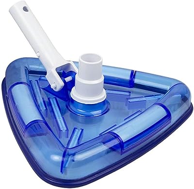 Pool Style Vinyl Transparent Vacuum Head with Swivel Cuff for Swimming Pools