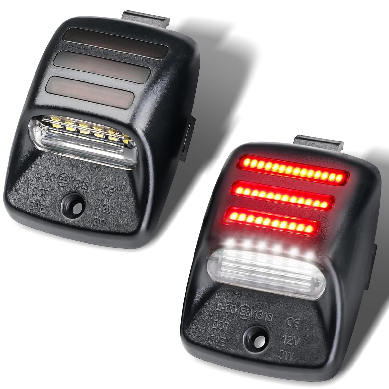 LED License Plate Lights Compatible with Toyota Tacoma Tundra