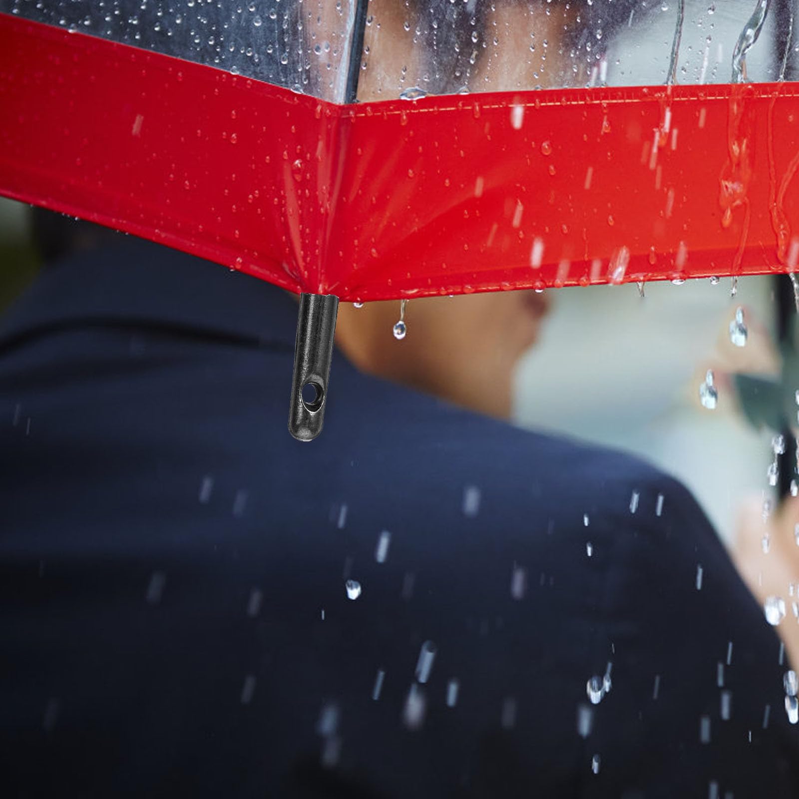 MAGICLULU Metall Regenschirm Ersatzteile für Sonnenschirm 10 Stück Schirm Schwanzperlen Zubehör zur Regenschirmreparatur Leicht zu Reinigen Vielseitig Einsetzbar für Sonnenschirm Upgrades