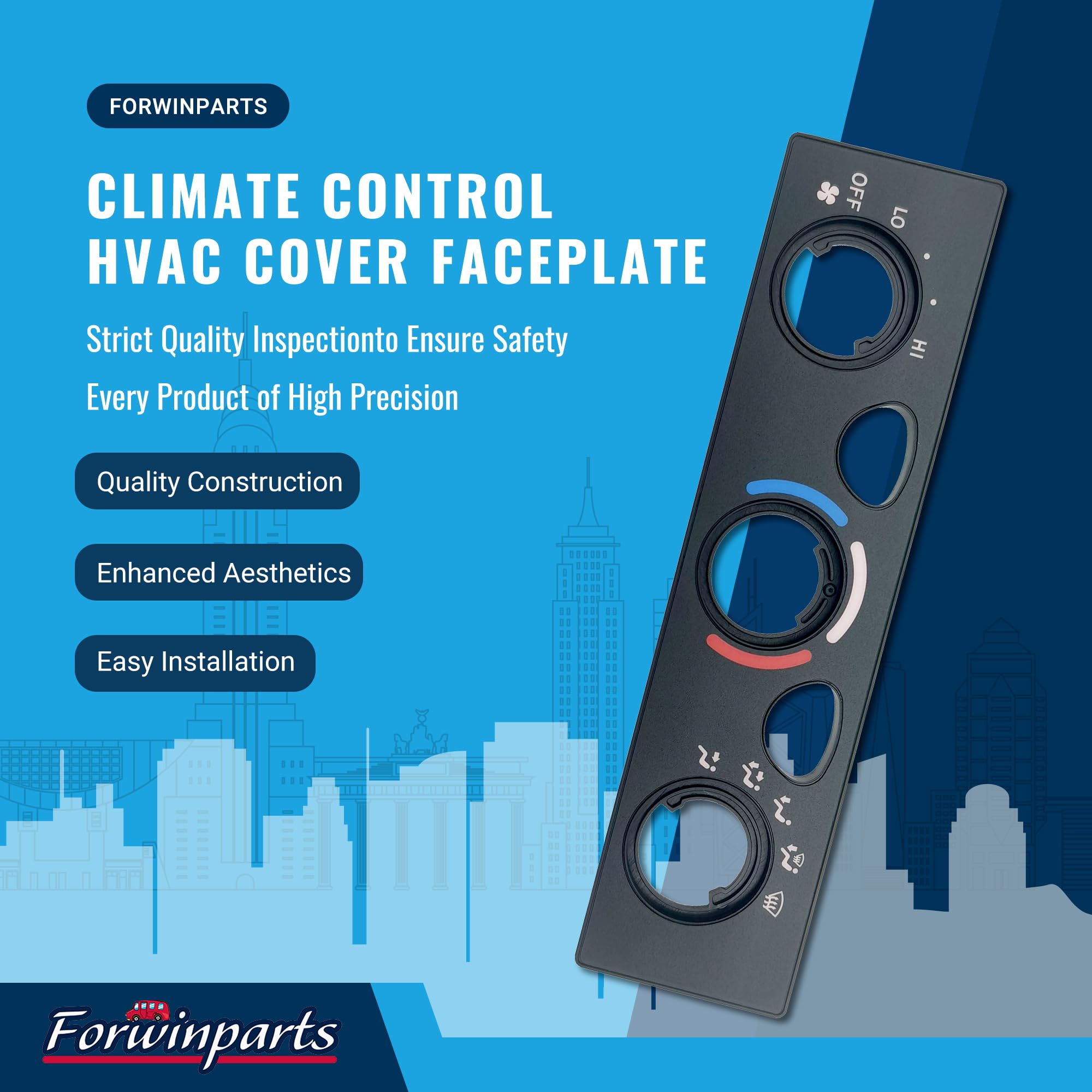 Amazon.com: Forwinparts 5551935340 Climate Control HVAC Cover