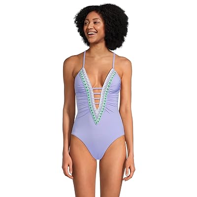 BECCA Fiesta Clare Plunge One Piece Women